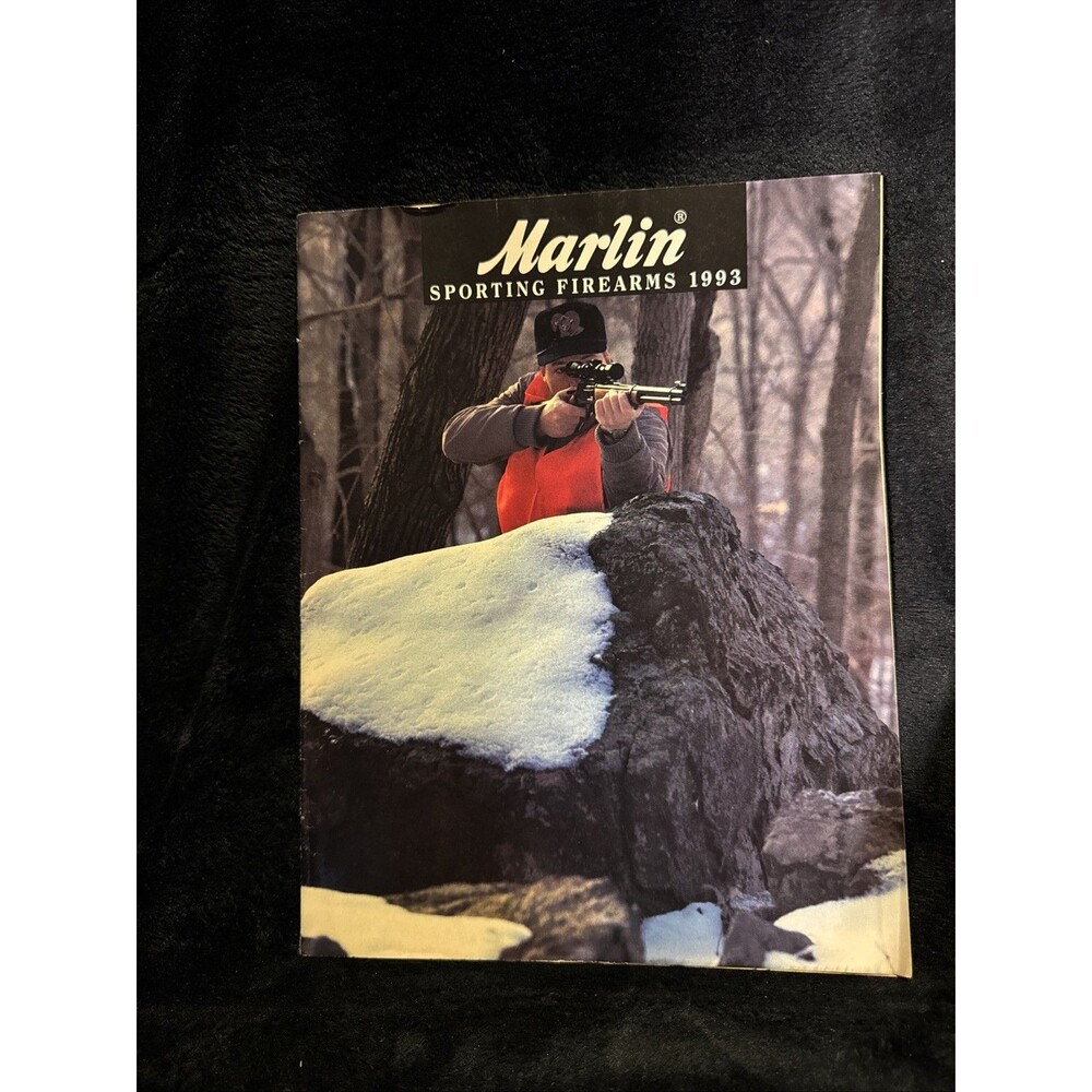 Vintage 1993 Marlin America's Largest Riflemaker Sporting Firearms Catalog